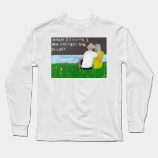 When 2 become 1 Long Sleeve T-Shirt